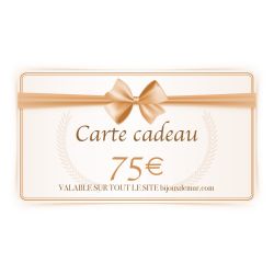 Carte cadeau 75 €