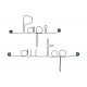 Décoration Murale en Fil de Fer "Papi au top" - à punaiser - Bijoux de Mur - Cadeau Fête des Grand-Pères