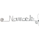 Décoration murale en fil de fer - Fleur de Ginkgo - "Namaste" - Printemps/Été
