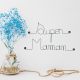 Décoration Murale en Fil de Fer "Super Maman" - à punaiser - Bijoux de Mur - Cadeau Fête des Mères