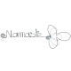 Décoration murale en fil de fer - Fleur de Lys - "Namaste" - Printemps/Été