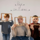 Cadeau Fête des Grand-Pères " Papi on t'aime " - Décoration Murale en Fil de Fer à punaiser sur un mur