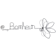 Décoration murale en fil de fer - Fleur de Lotus - "Bonheur" - Printemps/Été