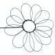 Décoration murale en fil de fer - Fleur de Marguerite - "Bienvenue" - Printemps/Été
