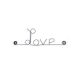 Message simple en fil de fer " Love " - à punaiser - Bijoux de mur