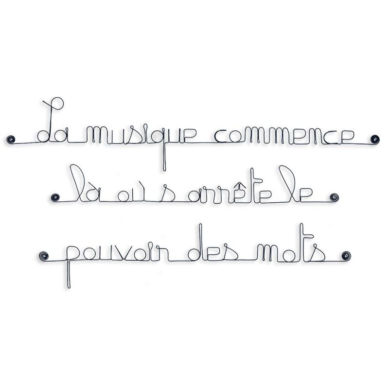 Citation En Fil De Fer La Musique Commence La Ou S Arrete Le Pouvoir Des Mots Citation En Fil De Fer La Musique Commence La Ou S Arrete Le Pouvoir Des Mots