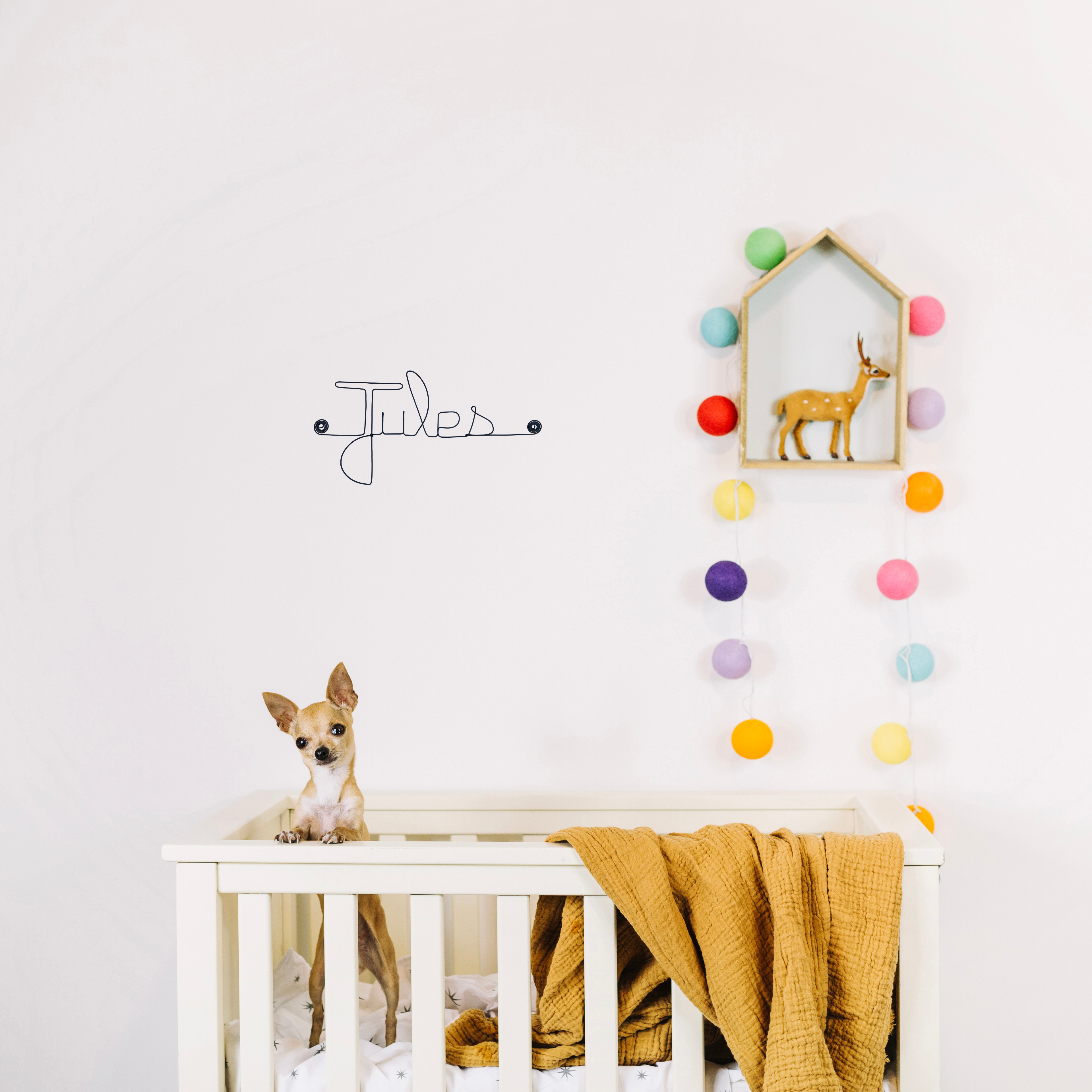 décoration murale prénom enfant Jules